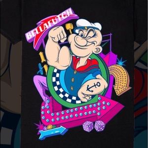 Las Vegas Popeyes cartoon t-shirts by Bellafutch